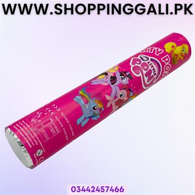 MY LITTLE PONY THEME PARTY POPPERS - 30 CM PARTY POPPER - MY LITTLE PONY PARTY POPPERS