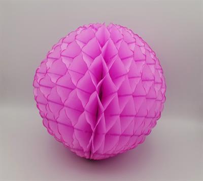 BRIGHT PINK COLOR HONEYCOMB BALLS FOR PARTY DECORATION ( 9 INCH IN SIZE )