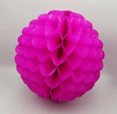 PINK COLOR HONEYCOMB BALLS FOR PARTY DECORATION ( 9 INCH IN SIZE )