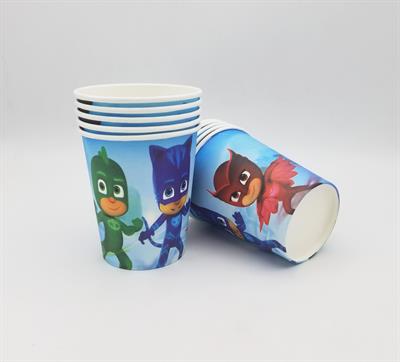 PJ MASKS THEME PAPER CUPS ( PACK OF 10 PAPER CUPS )