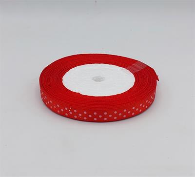 RED POLKA DOTS: PREMIUM SATIN RIBBON FOR ALL OCCASIONS