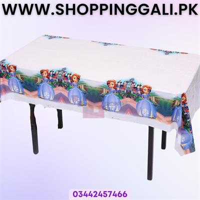 PRINCESS SOFIA TABLE COVER - PRINCESS SOFIA THEME TABLE COVER - 108 CM X 180 CM TABLECLOTH