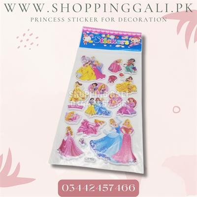 PRINCESS STICKERS PACK ( 1 PCS )