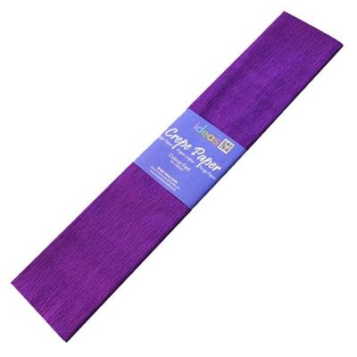 PURPLE COLOR CREPE PAPER SHEETS FOR PARTY DECORATION