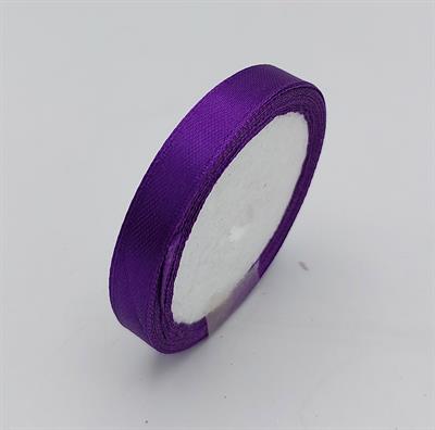 STUNNING SATIN RIBBON IN DARK PURPLE COLOR