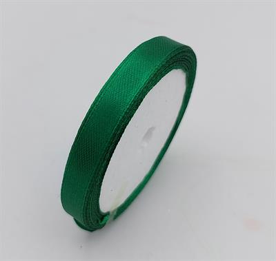 STUNNING SATIN RIBBON IN DARK GREEN COLOR