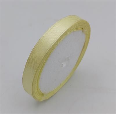 STUNNING SATIN RIBBON IN LIGHT YELLOW COLOR