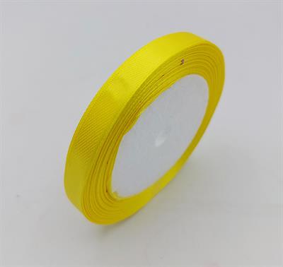 STUNNING SATIN RIBBON IN LEMON YELLOW COLOR