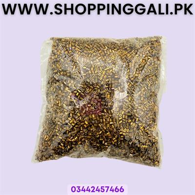 Golden Seed Beads - Craft Supplies - Unisex - 350 Grams Packet