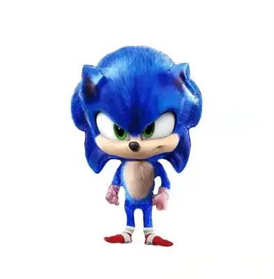 SONIC FOIL BALLOON - 1 PCS FOIL BALLOONS - SONIC THEME BALLOONS - BIRTHDAY PARTY BALLOONS - BIRTHDAY BALLOONS