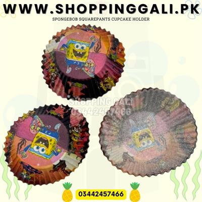 DIVE INTO FUN! SPONGEBOB SQUAREPANTS CUPCAKE HOLDERS (16 PACK)