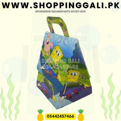 SPONGEBOB SQUAREPANTS GOODY BOXES ( PACK OF 6 GIFT BOX )