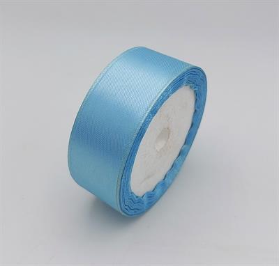 BOLD & BEAUTIFUL LIGHT BLUE COLOR 1-INCH WIDE SATIN RIBBON BY 10 YARDS