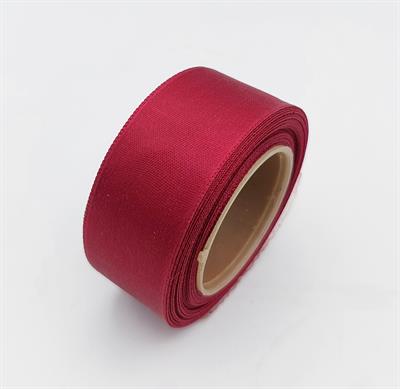 BOLD & BEAUTIFUL MAROON COLOR 1-INCH WIDE SATIN RIBBON BY 10 YARDS