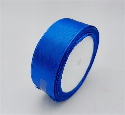 BOLD & BEAUTIFUL DARK BLUE COLOR 1-INCH WIDE SATIN RIBBON BY 10 YARDS