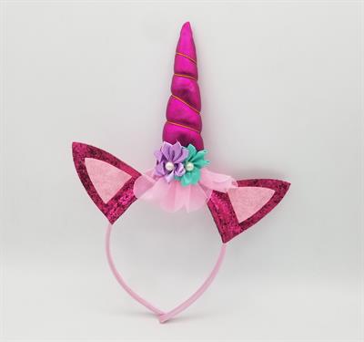 BEAUTIFUL UNICORN HAIR BAND FOR UNICORN BIRTHDAY PARTY WEAR