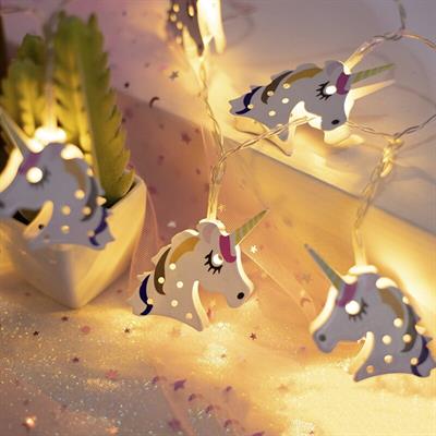 UNICORN FAIRY LIGHTS 2ND - BATTERY OPERATED FAIRY LIGHT - ROOM DECORATION FAIRY LIGHTS