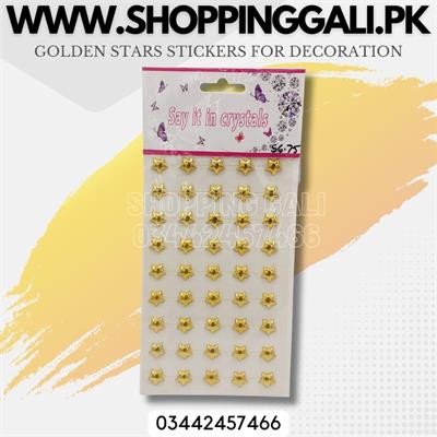 GOLDEN STARS ART AND CRAFT STICKERS PACK