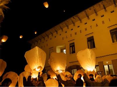 WHITE COLOR SKY LANTERN FLYING WISH LANTERNS FOR OUTDOOR ACTIVITY ( PACK OF 3 )