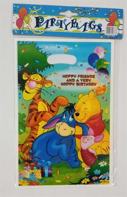 WINNIE THE POOH THEME GOODY BAGS ( PACK OF 10 GOODY BAGS )