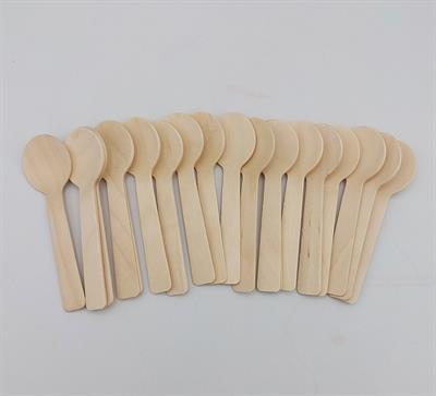 WOODEN SPOONS FOR PARTY TABLEWARE ( PACK OF 20 )