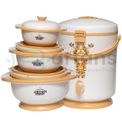 Giftzone Classic Pattern Design 3PCS Hotpots & Cooler Giftsets.