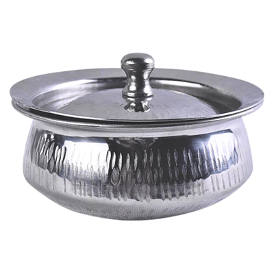 Premium Quality Stainless Steel Mathar Designed Handi with Steel Lids