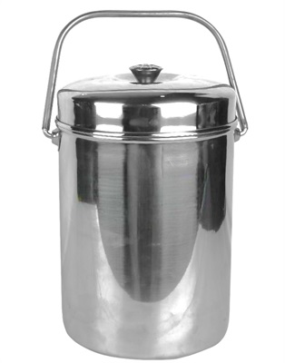 STAINLESS STEEL MILK CAN CANISTER (HEAVY)