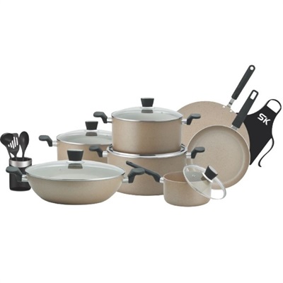 SK SUPREME 18PCS NONSTICK GIFT SETS