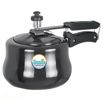  Sunny Alumunium Nonstick Indian Style Belly Pressure Cookers
