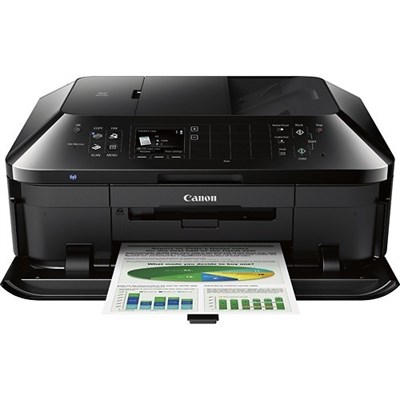 Canon - PIXMA MX922 Network-Ready Wireless All-In-One Printer - Black