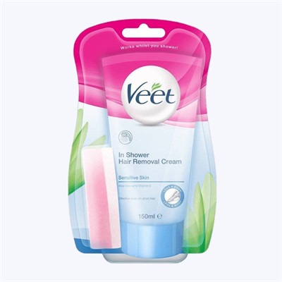 Veet In-Shower Sensitive Skin Cream 150ml