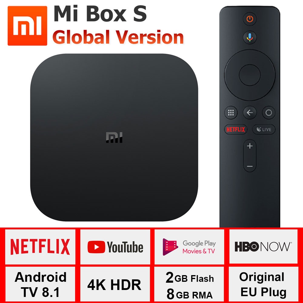 Mi Box S 4K Ultra HD Streaming Media Player