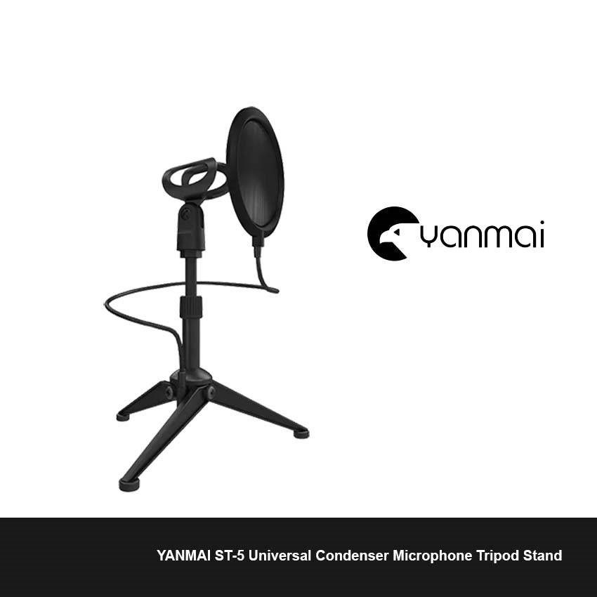YANMAI ST-5 up & down metal stand with pop filter