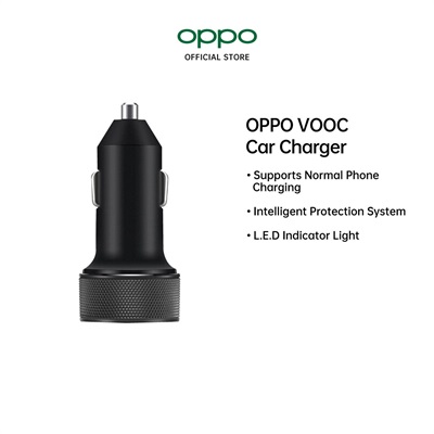 OPPO VOOC 3.5A Car Charger V103 - Black