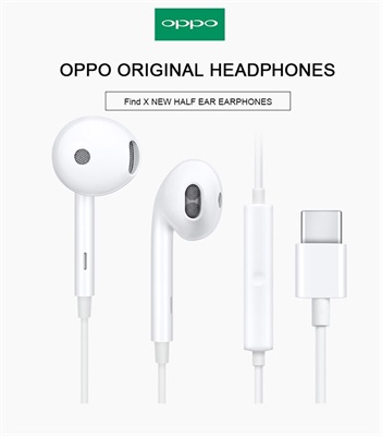 OPPO MH135-3 Headset Wired Type-C Earphone with HD Mic 