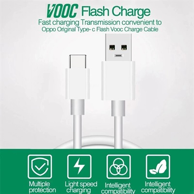 OPPO USB-A To USB-C Cable 8A (1M)