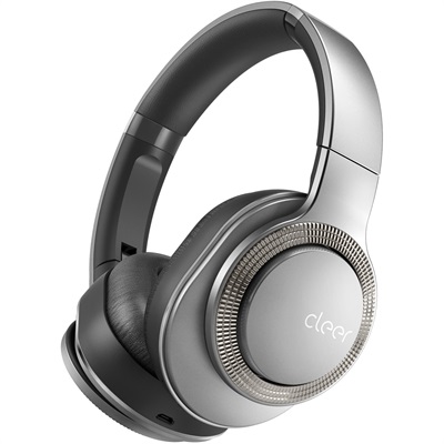 Cleer Flow Hybrid Noise-Canceling Bluetooth Wireless Over-Ear Headphones (Black)