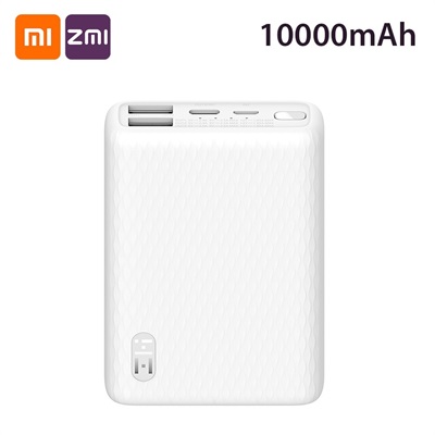 ZMI Mini 22.5W 10000mAh Power Bank PD3.0 Two-way Fast Charging For iPhone 12 and more - White