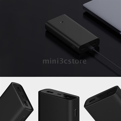 Xiaomi Mi 50W 20000mAh Power Bank 3 Power Bank External Battery Charger 50W  MAX flash charge | three-port output | 74 Wh high power high-quality