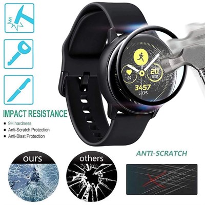 3D Tempered Glass for Samsung Galaxy Watch Active 2 40mm,44mm Screen Protector Film Full Coverage