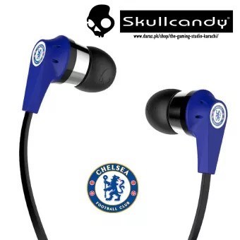 Skullcandy Ink'd 2.0 Earbud Headphone with In-Line Mic, 20Hz-20KHz Frequency Range, Chelsea
