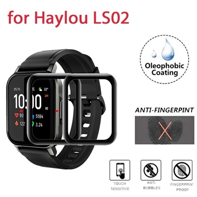 3D Curved Edge Screen Protector for Haylou LS02 Smart Watch
