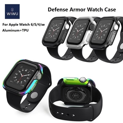 WiWU Defense armor Apple Watch case Military level shockproof metal aluminium 44mm