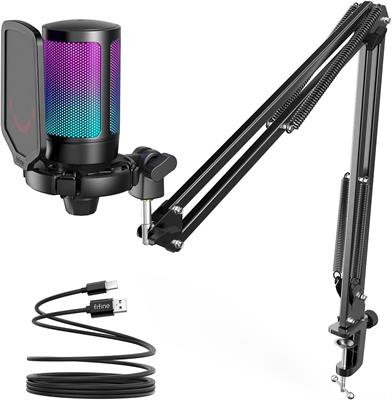  Fifine A6T AMPLIGAME RGB USB Microphone