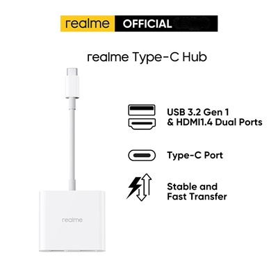 Realme Type-C Hub (White)