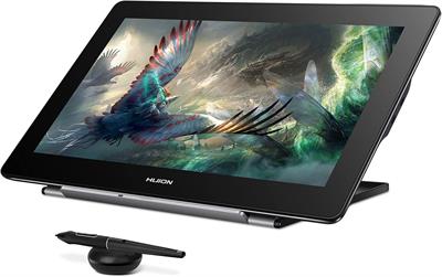 HUION Kamvas Pro 16 Plus 4K UHD Graphics Drawing Tablet with Screen Full Laminated 145% sRGB Art Tablet 