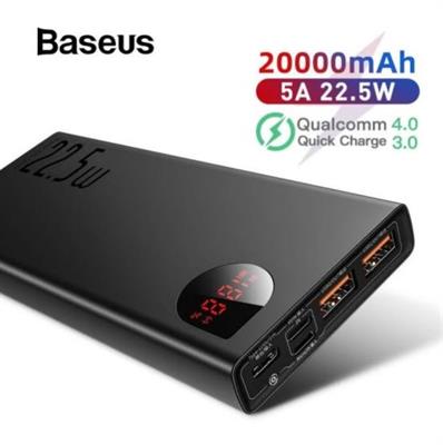 Baseus Adaman 20000mAh Metal Digital Display 22.5W Quick Charge Power Bank