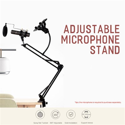 Rock Adjustable Microphone Stand