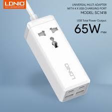 Ldnio 65W Multifunction Universal Power Adapter SC1418